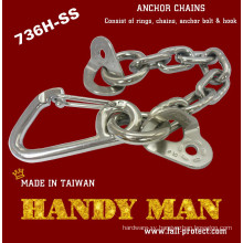 736H-SS Stainless Steel Rock Climbing Anchor Chains